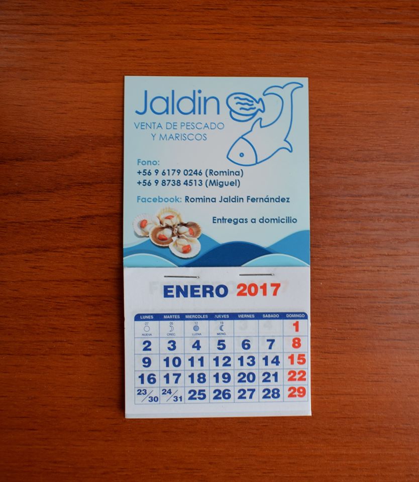 Mini Calendario Magnético